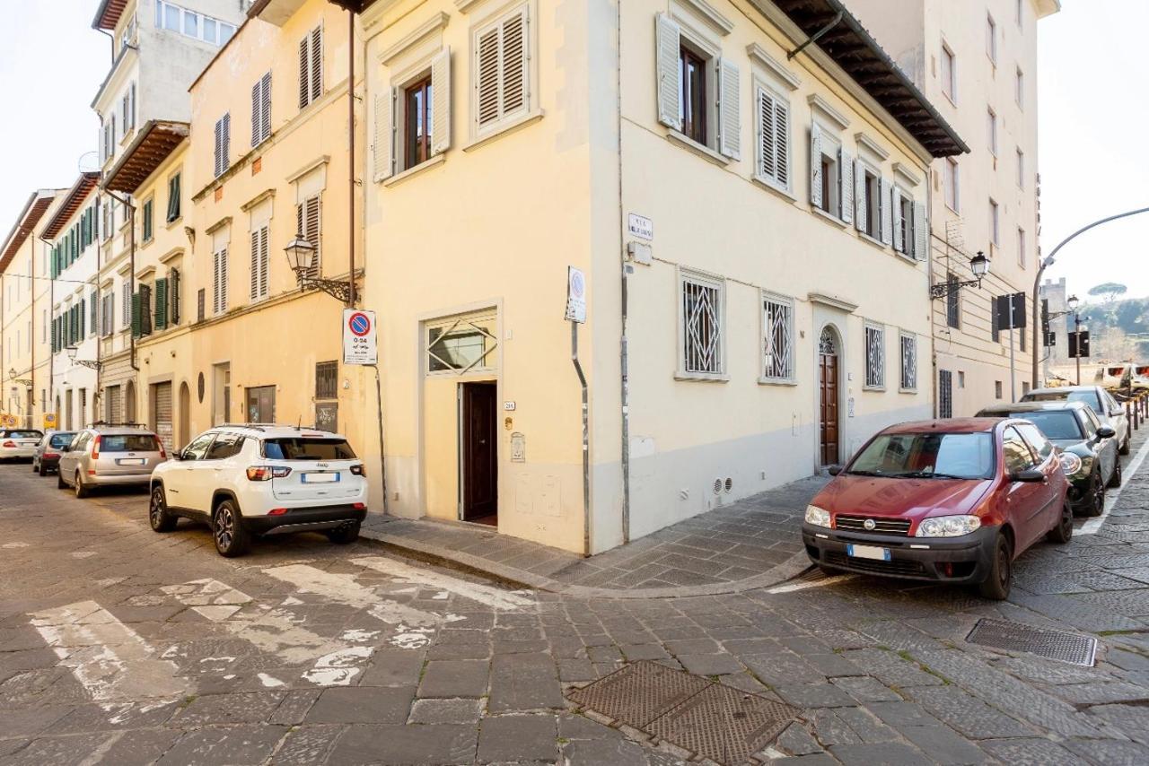 Cozy Classic Italian House Near Santa Croce, On The Lungarno Apartment ฟลอเรนซ์ ภายนอก รูปภาพ